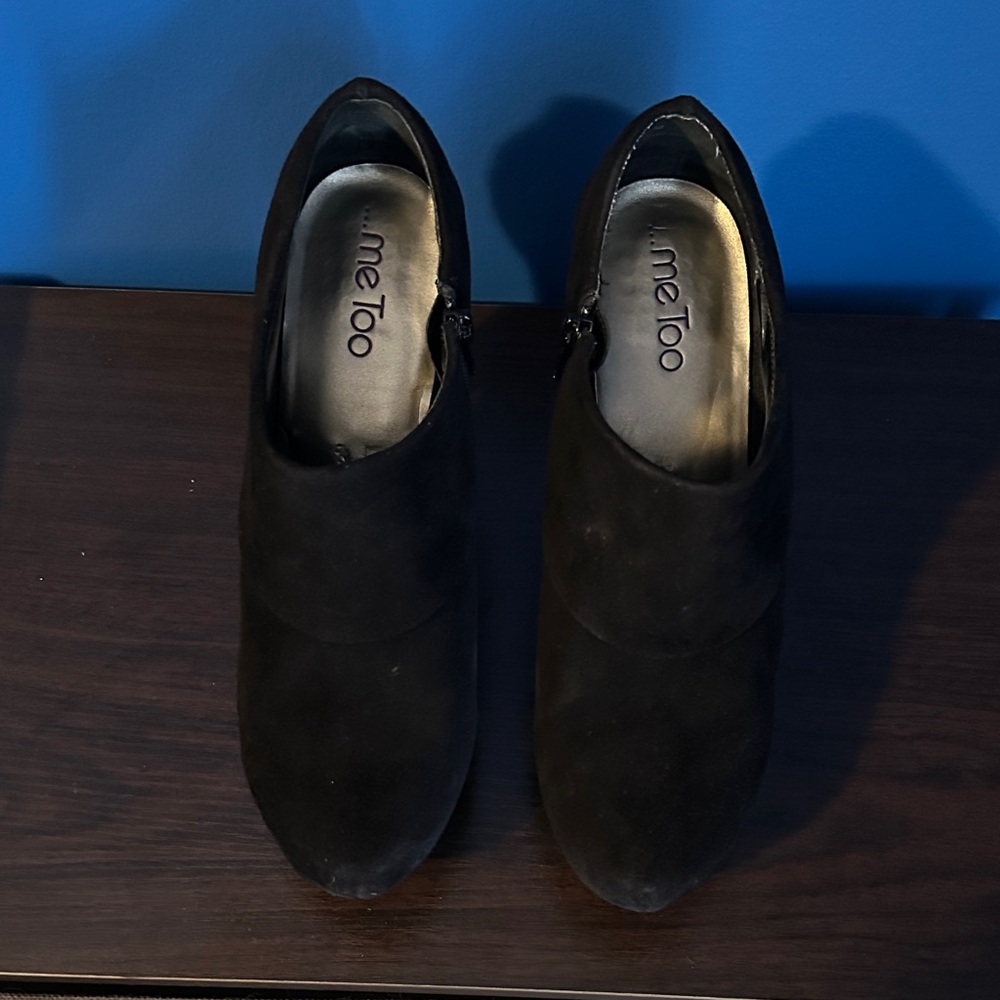 Me Too Black Ankle Boots Great Condition in Original Packaging